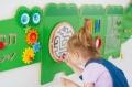 VIGA SENSORYCZNA TABLICA MANIPULACYJNA KROKODYL XL 50346