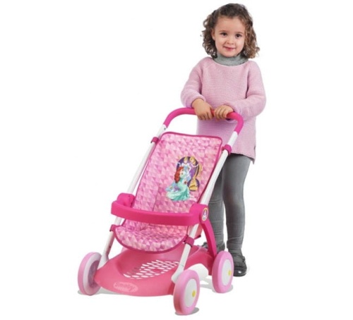SMOBY DISNEY PRINCESS WÓZEK SPACEROWY DLA LALEK 254011