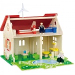 VIGA DREWNIANY DOMEK DLA LALEK EKOLOGICZNY 51629