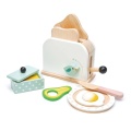 TENDER LEAF TOYS DREWNIANY TOSTER Z ZESTAWEM ŚNIADANIOWYM TL8226